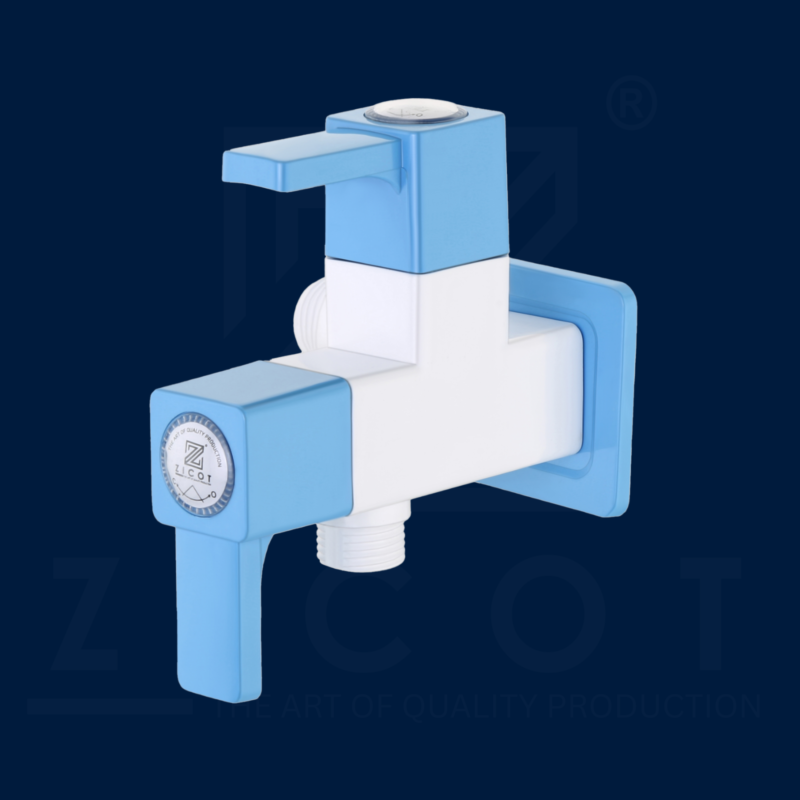 2 Way Angle Cock - PTMT Square